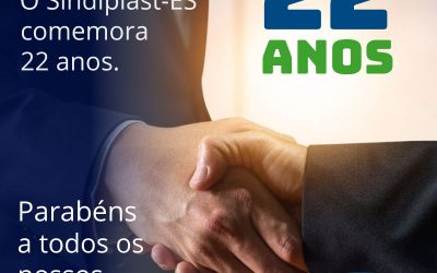 Sindiplast-ES: 22 anos!