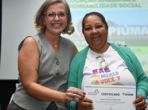 Escola de Associativismo entrega certificados para Associações de Catadores de Materiais Recicláveis no norte do ES